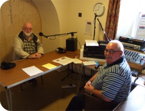 Joe Mac and Michael Collins of Downpatrick and County Down Railway
